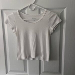Brandy Melville White Short Sleeve Tee